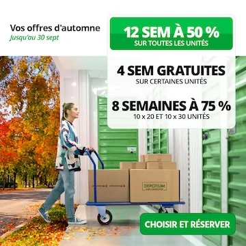 Depotium Mini Entrepôt - Cartoucherie Promotion